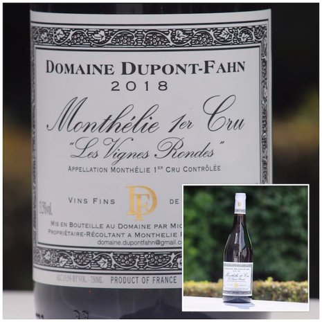 Dupont Fahn | Monthélie 1er Cru 2018, " Les Vignes Rondes"  
